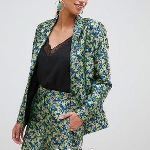 ASOS tailored floral pantsuit